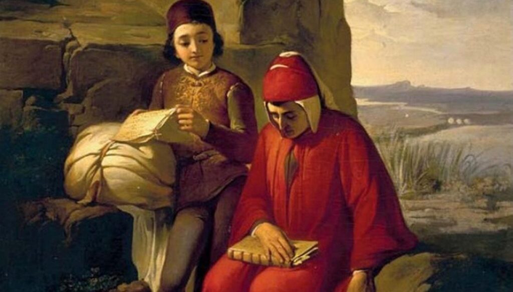 dante-quadro-1024x584 Fu un grande e Sommo Poeta. 700 anni dopo la morte di Dante Alighieri oggi è il primo "Dantedì"